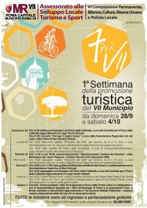 Programma della Settimana della Promozione Turistica